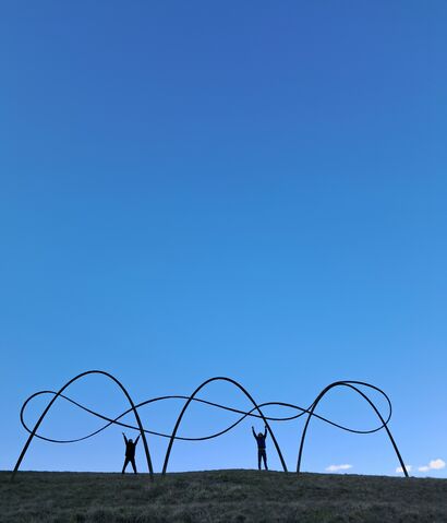 GIBANJE (MOVEMENT) - a Land Art Artowrk by ARUNDO